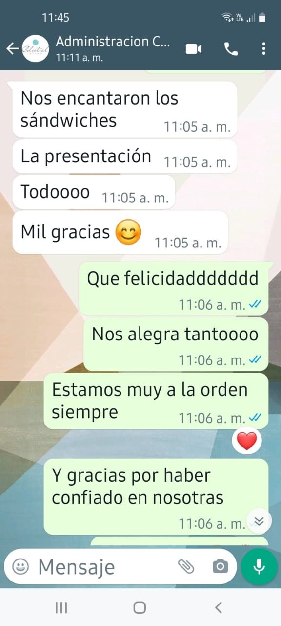 Testimonios catering - la cacerola de carola (2)